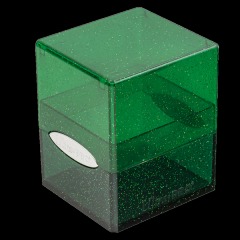 Ultra Pro Deck Box: Satin Cube Glitter Green